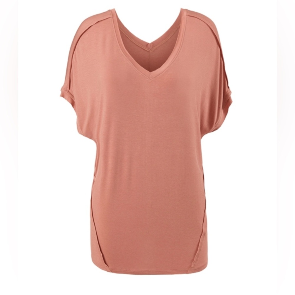 CAbi Women's Short Sleeve Tee - Rose